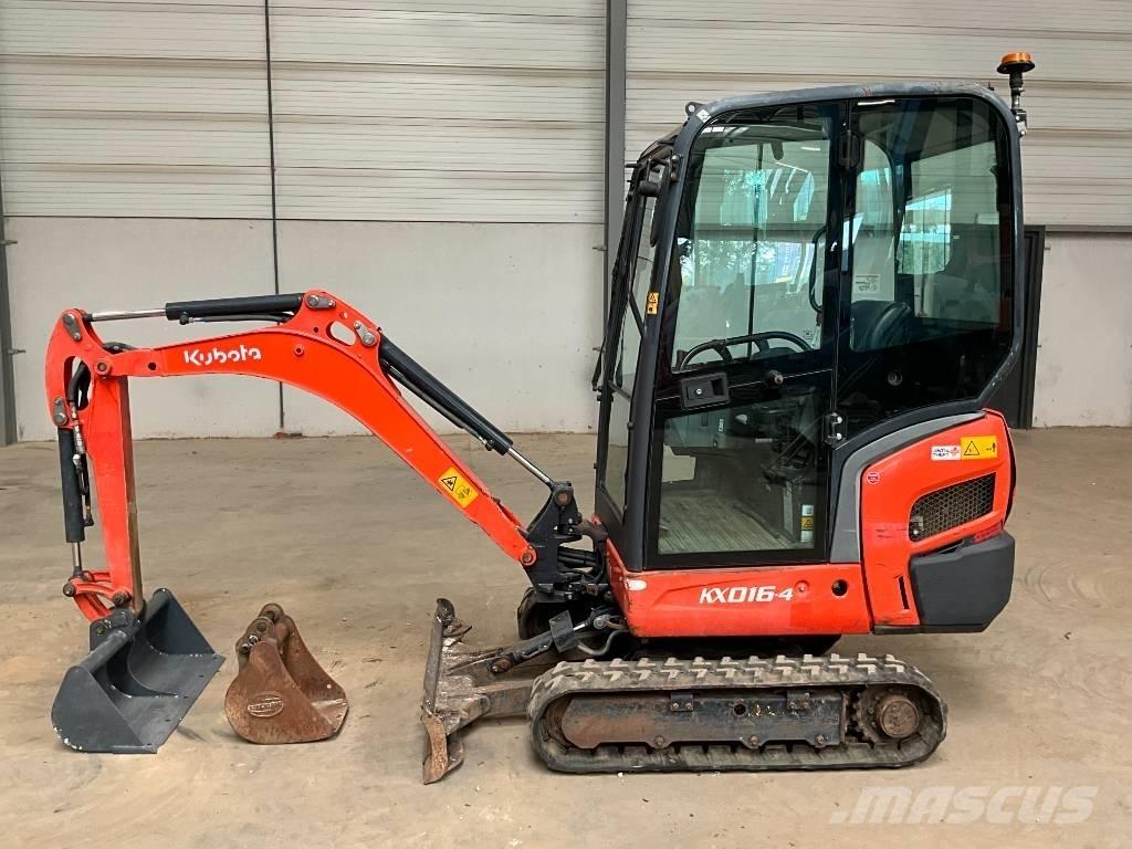 Kubota KX 016-4 Minikaivukoneet < 7t