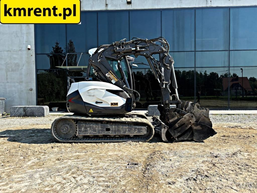 Mecalac 8 M CR Midikaivukoneet 7t - 12t