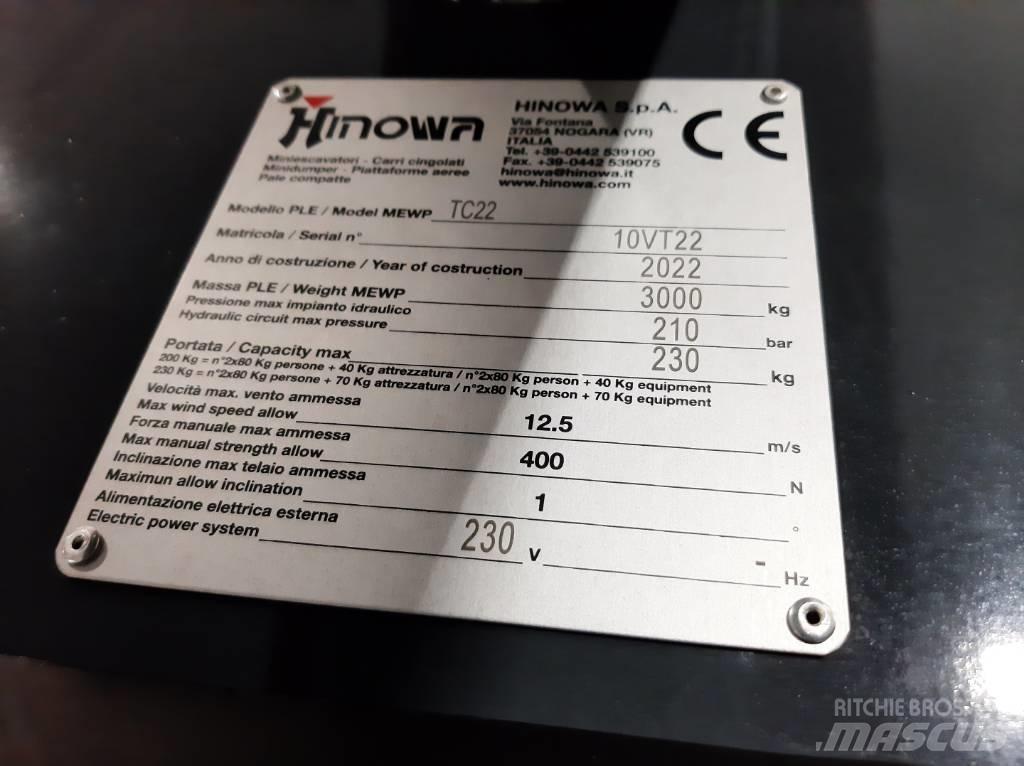 Hinowa TC 22 N Teleskooppipuominostimet