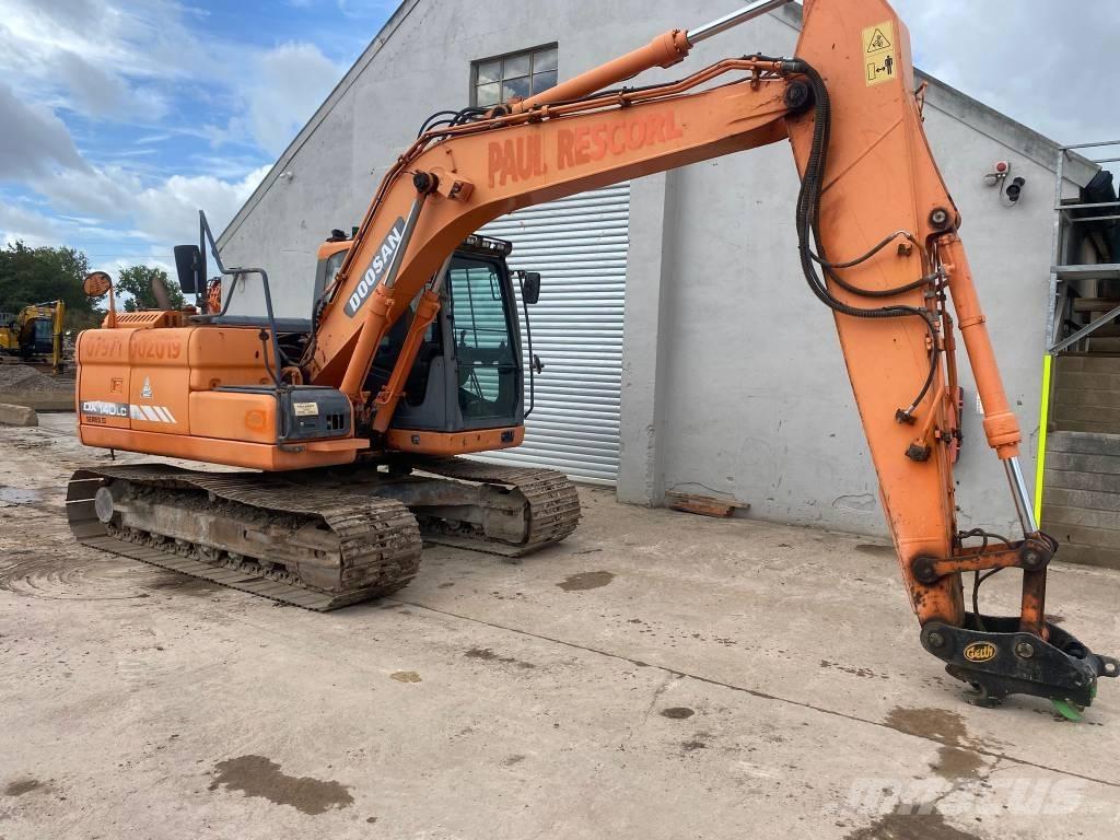 Doosan DX 140 LC-3 Telakaivukoneet