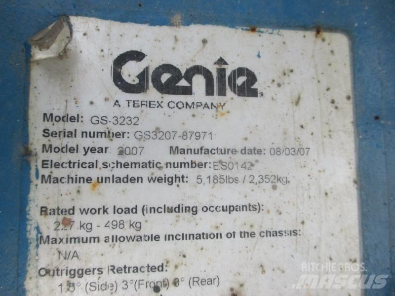 Genie GS 3232 Saksilavat
