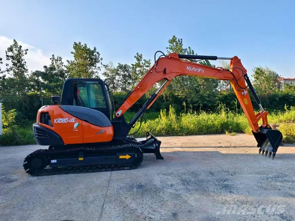 Kubota KX 080-4 Minikaivukoneet < 7t