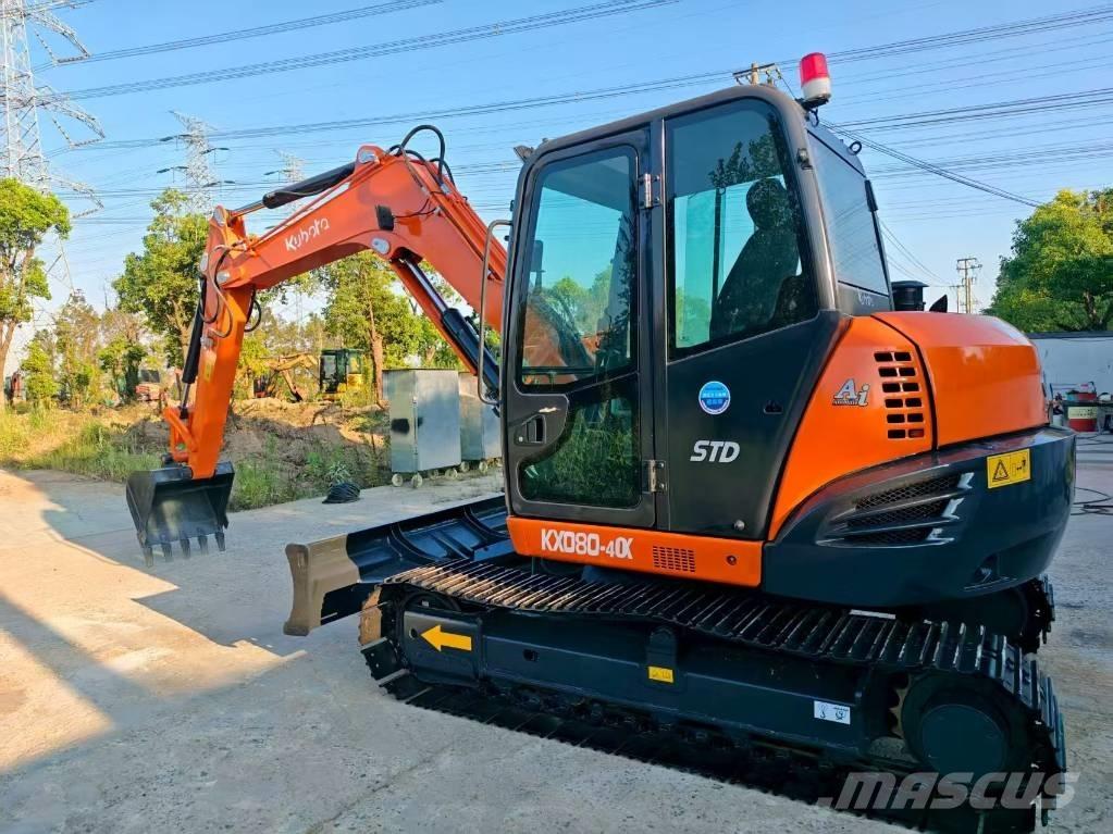 Kubota KX 080-4 Minikaivukoneet < 7t
