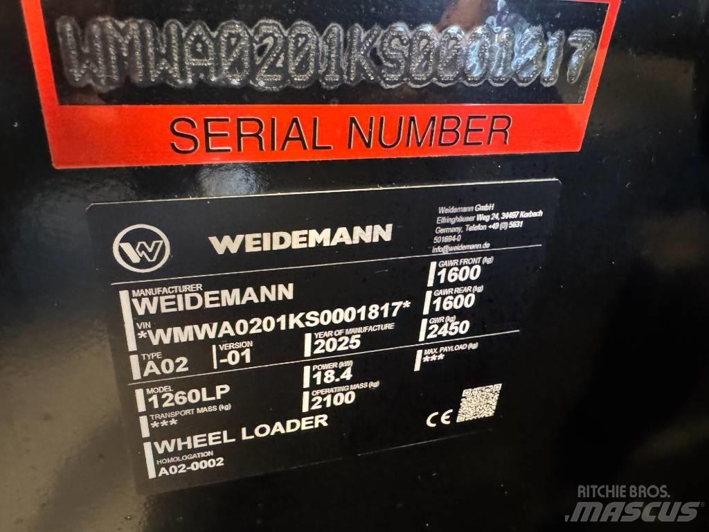 Weidemann 1260 LP Liukuohjatut kuormaajat