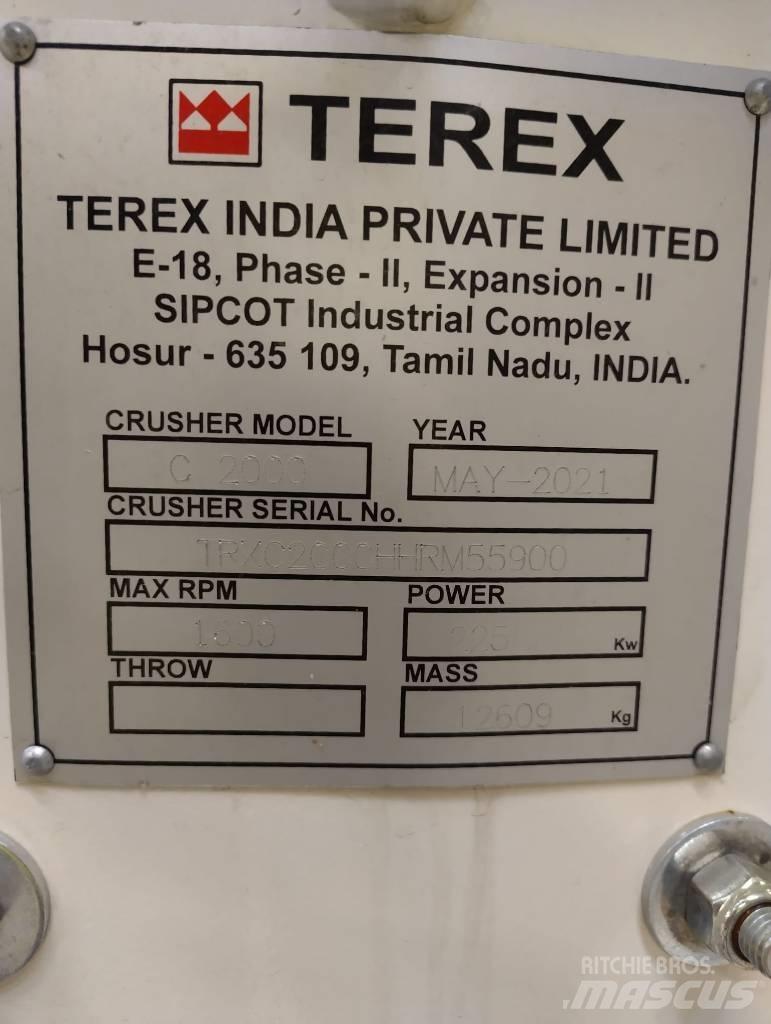 Terex Canica 2000 Murskaimet