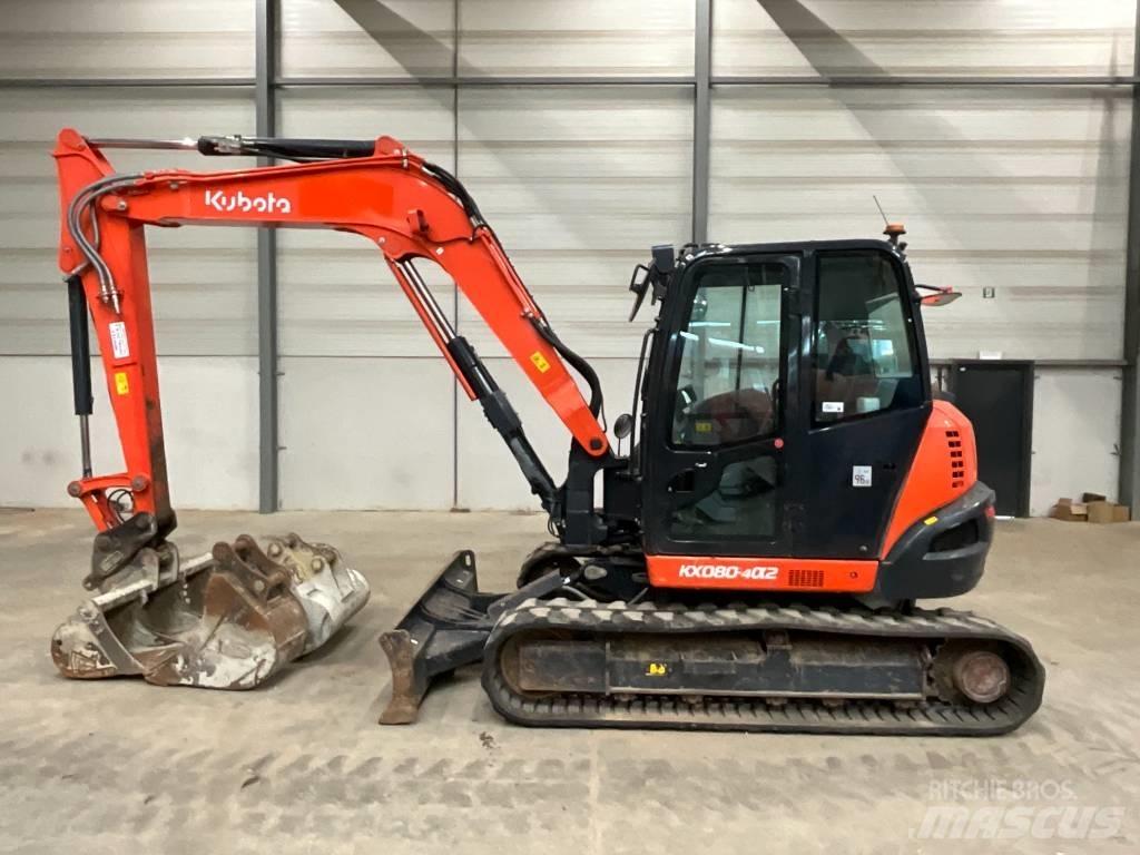 Kubota KX 080-4 A 2 Midikaivukoneet 7t - 12t