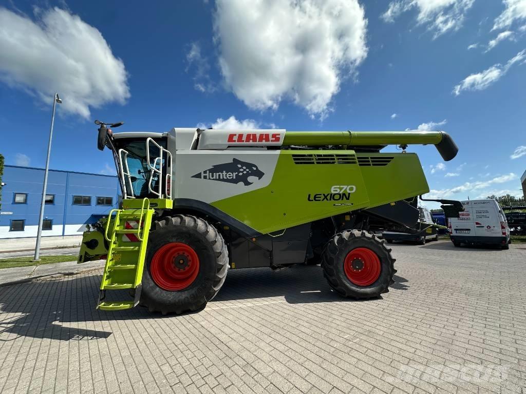 CLAAS Lexion 670 Leikkuupuimurit