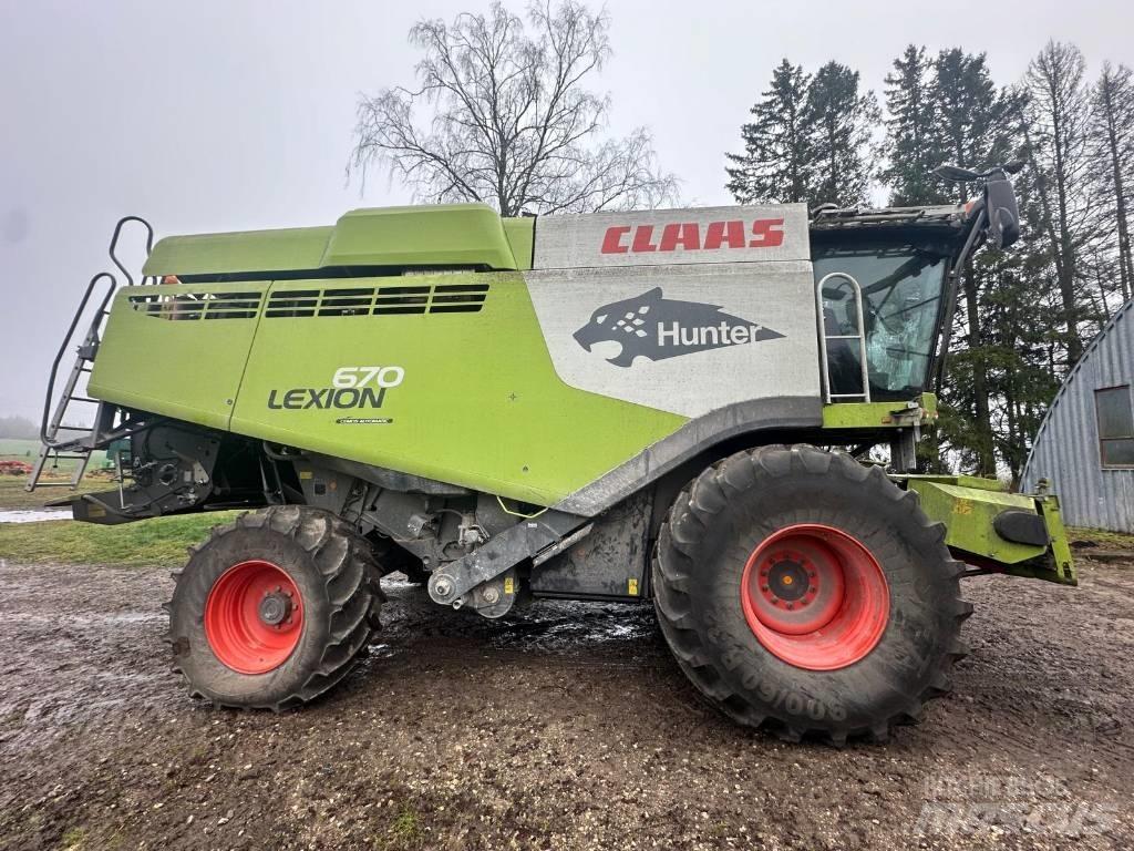 CLAAS Lexion 670 Leikkuupuimurit