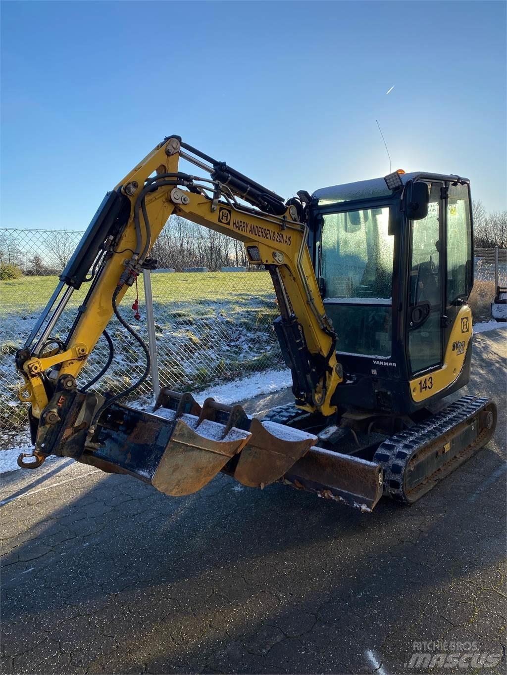 Yanmar SV22 Minikaivukoneet < 7t