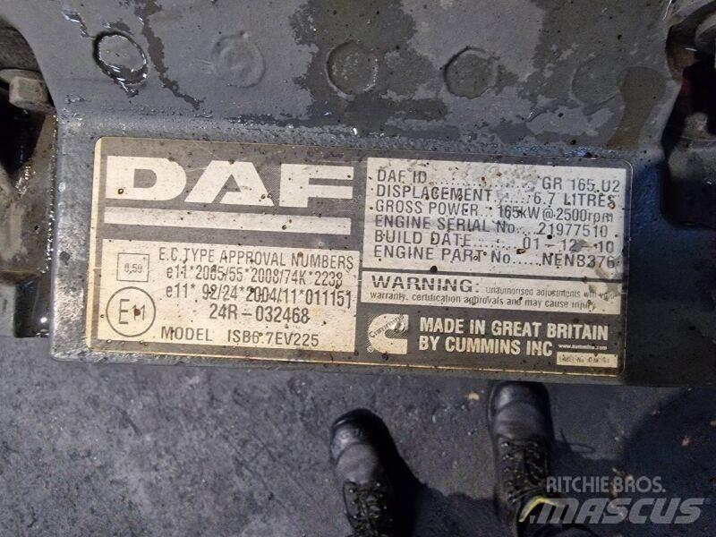 DAF GR165U2 Moottorit
