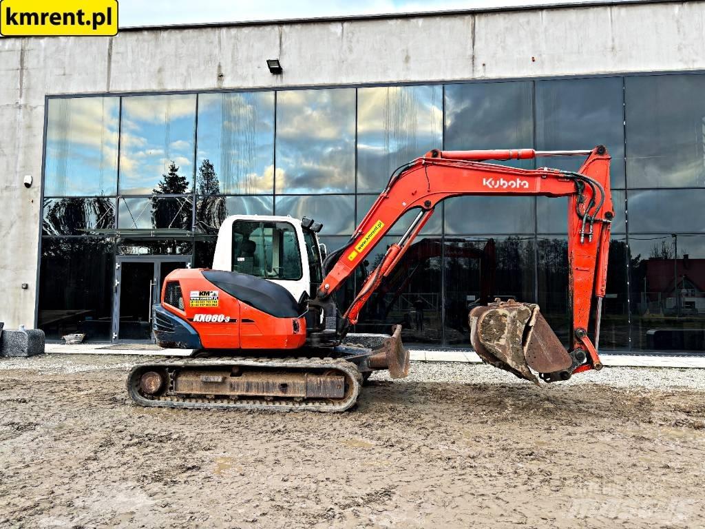 Kubota KX 080-3 Midikaivukoneet 7t - 12t