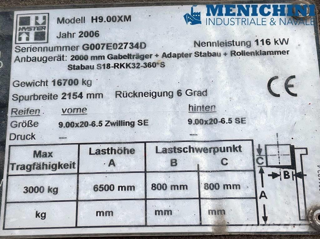Hyster H 9.00 XM Dieseltrukit