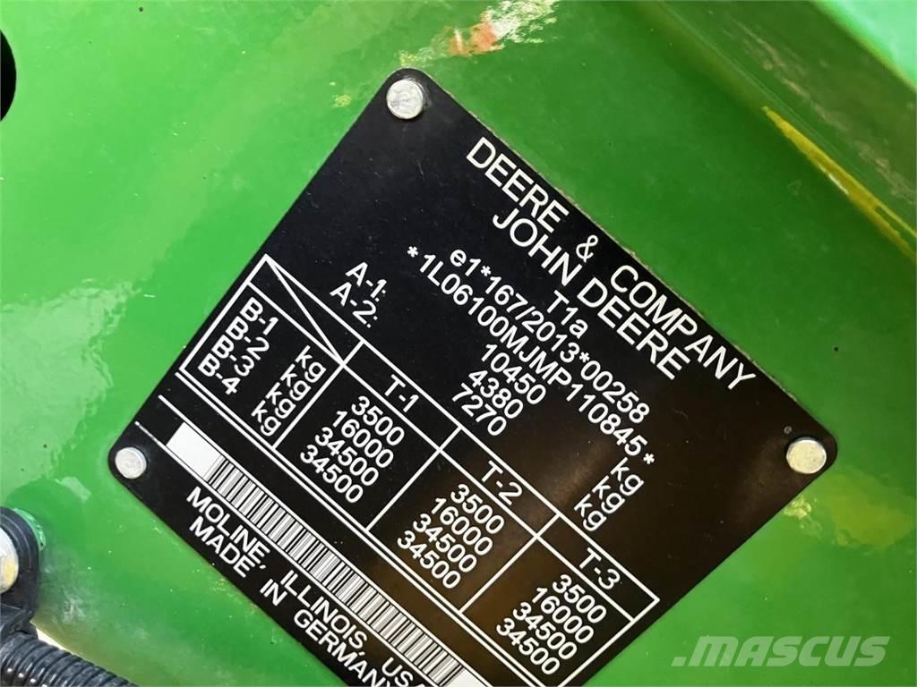 John Deere 6100M Traktorit
