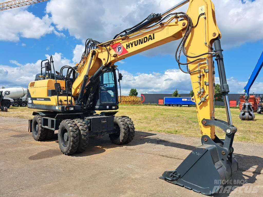 Hyundai HW140 Pyöräkaivukoneet