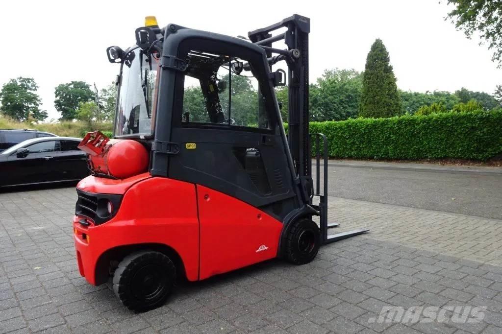 Linde H20 Heftruck Nestekaasutrukit