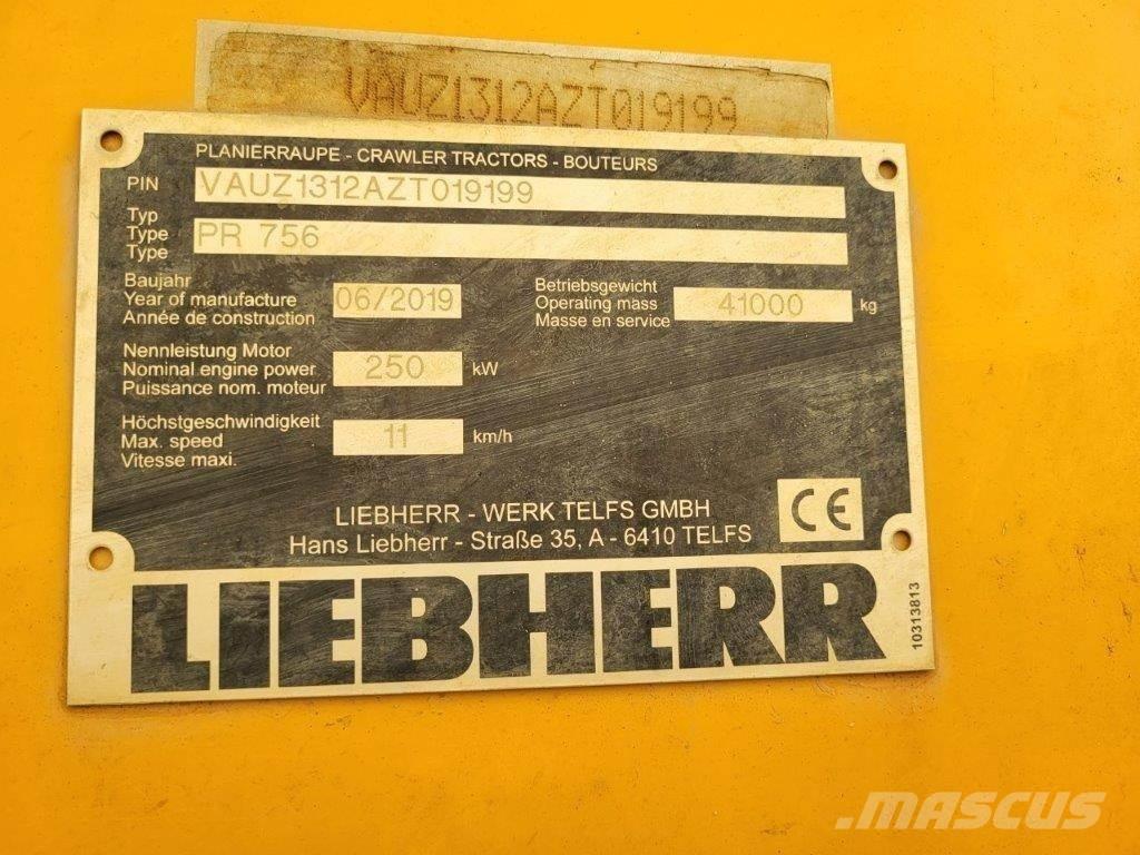 Liebherr PR756 Telaketjupuskutraktorit