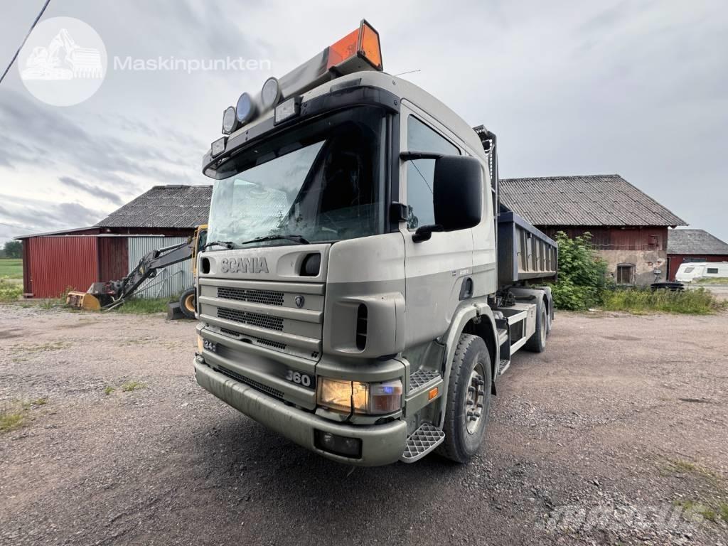Scania P 124-360 Koukkulava kuorma-autot