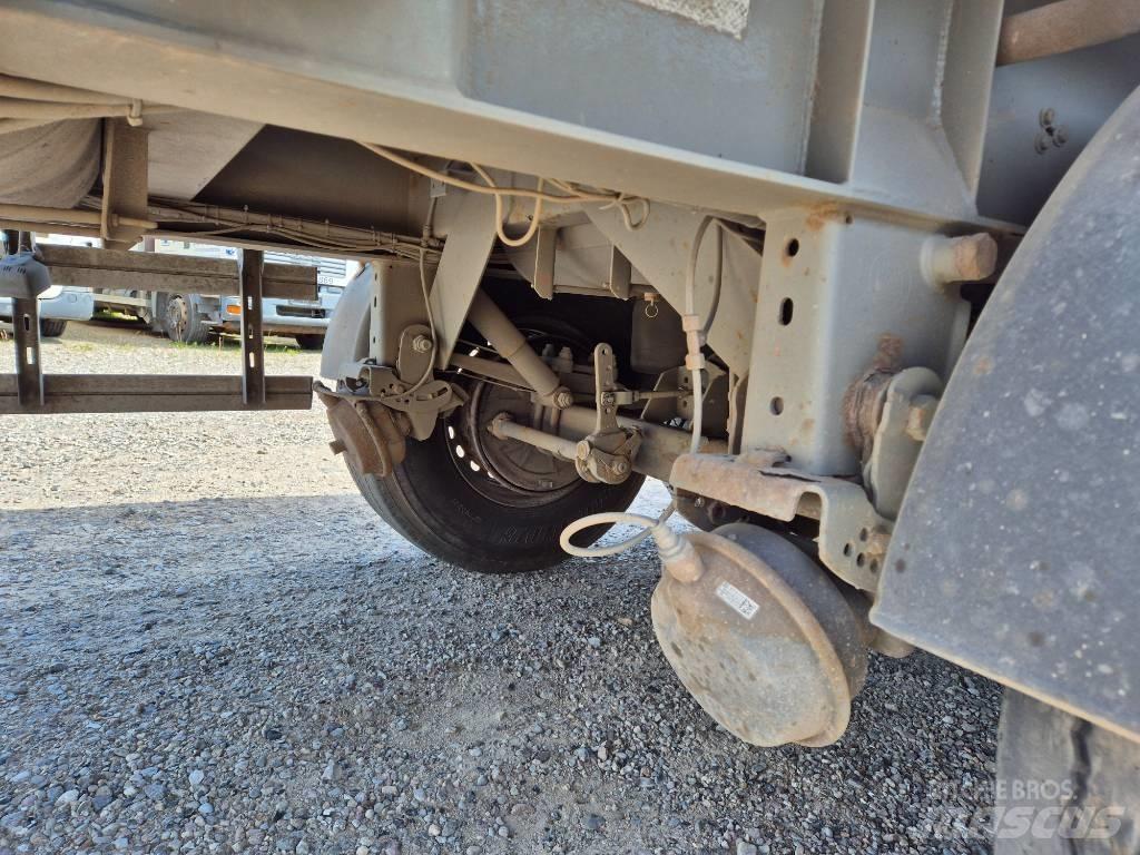 Nopa 3 axle tipper Sora- ja kippiperävaunut