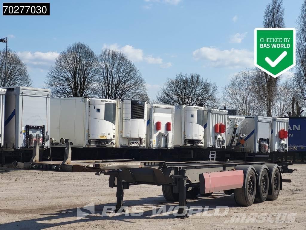 Van Hool 3 axles Konttipuoliperävaunut