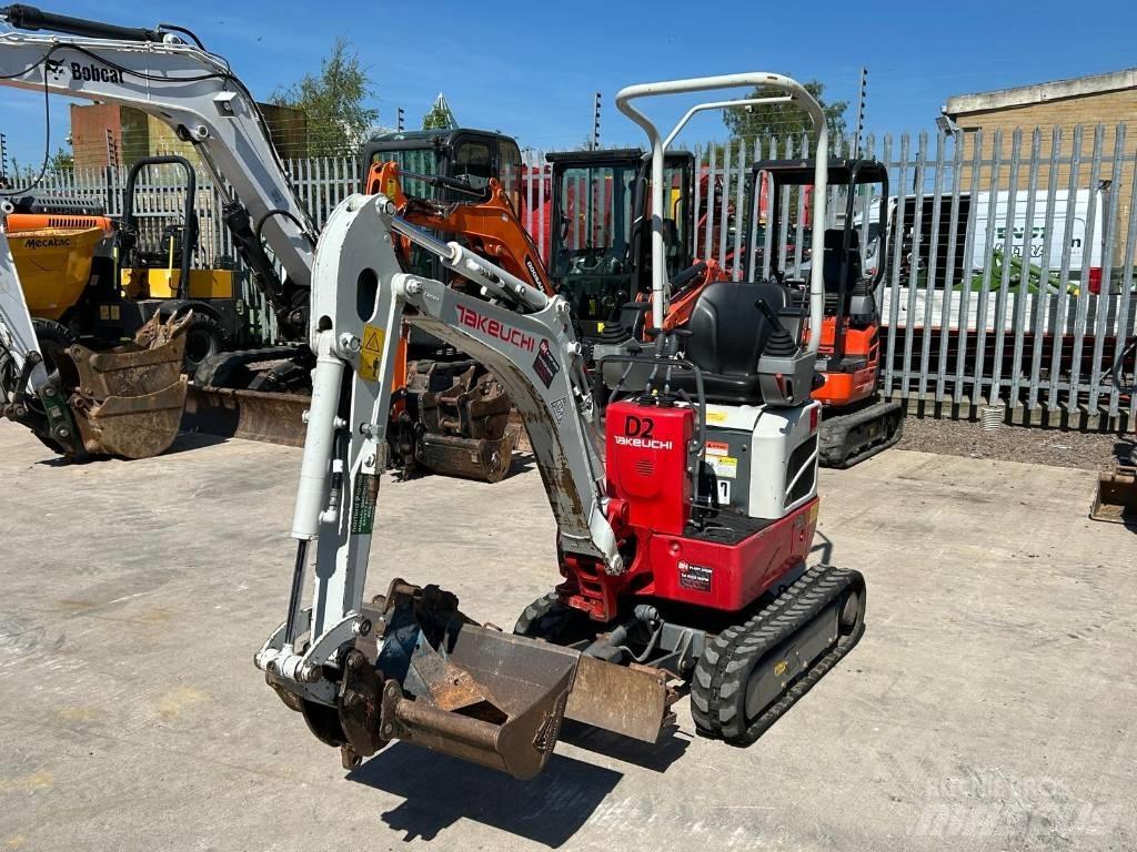 Takeuchi TB 210 R Minikaivukoneet < 7t