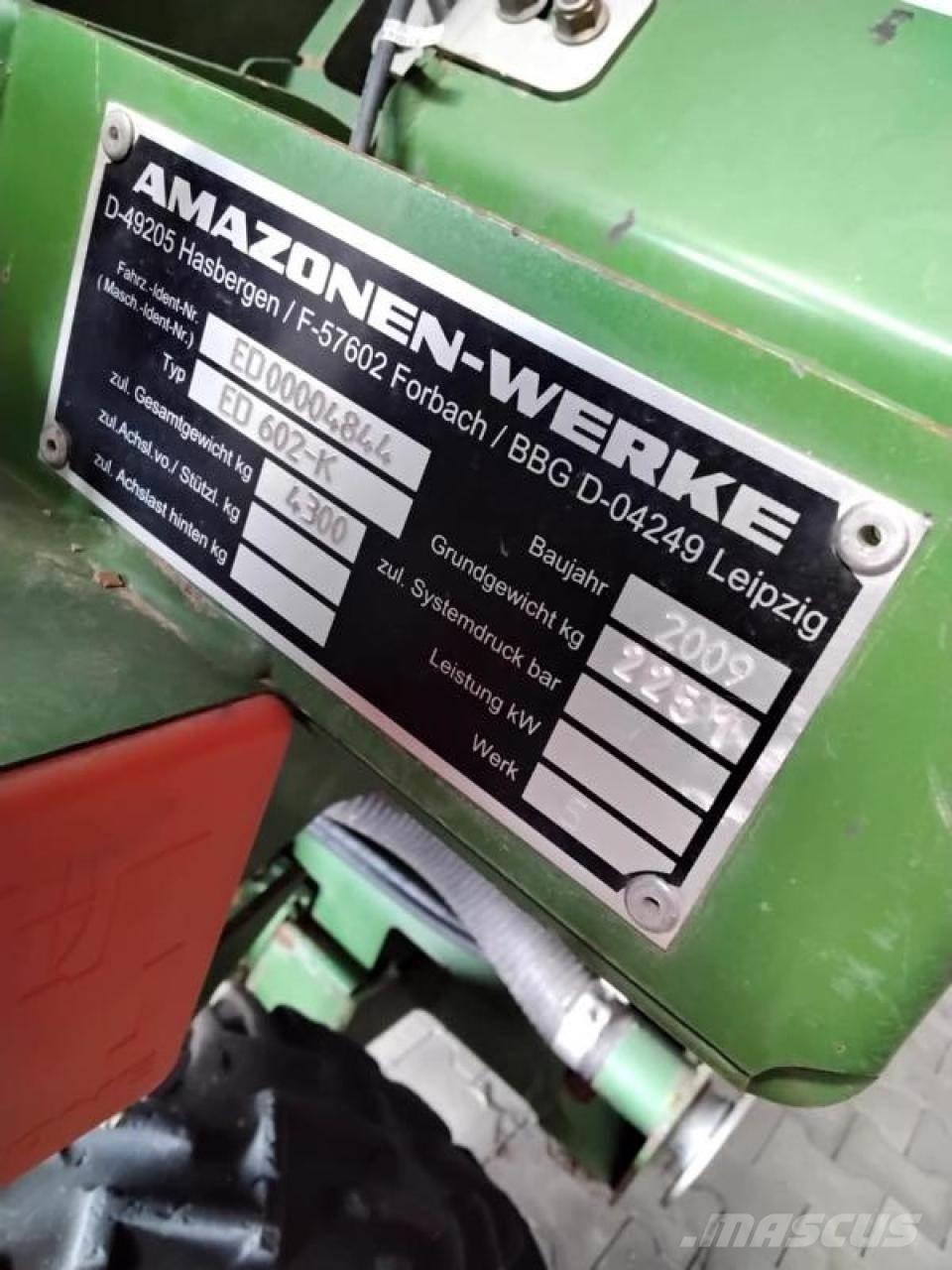 Amazone ED 602 K Kylvökoneet