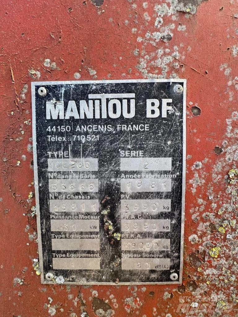 Manitou MCE 20 C Dieseltrukit