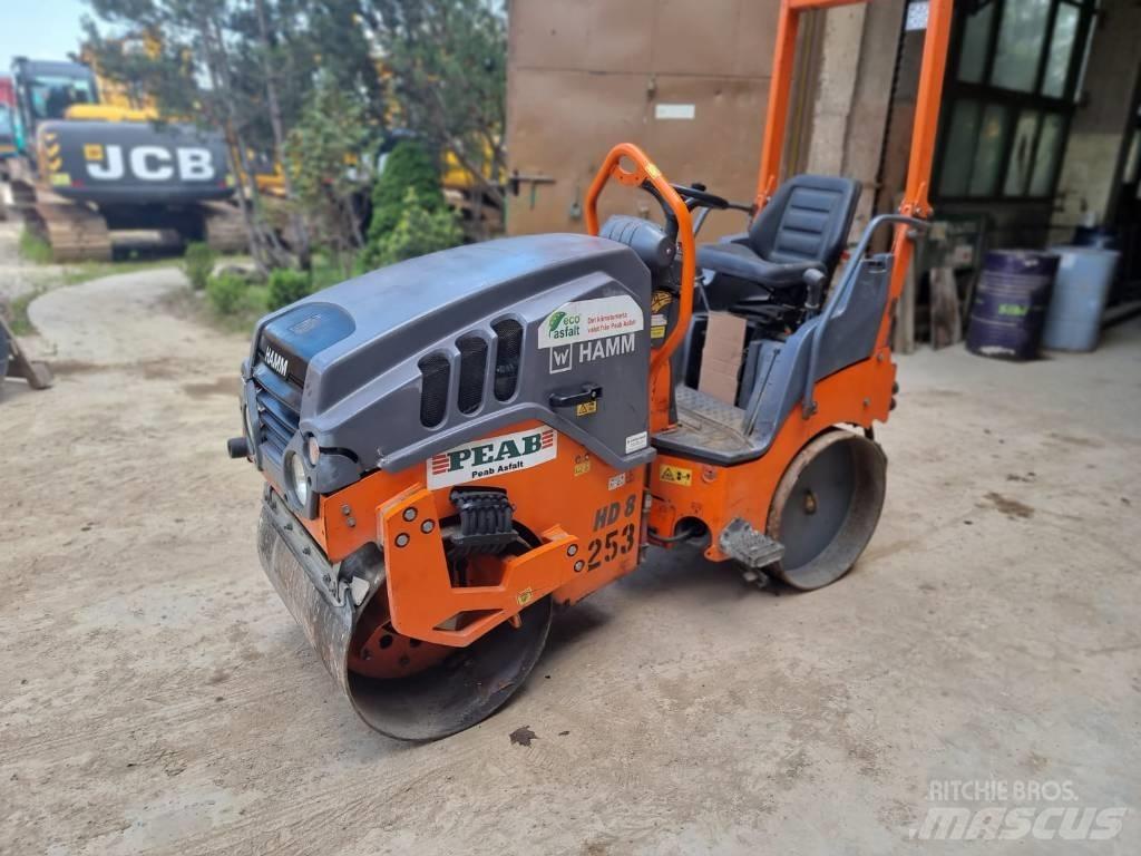 Hamm HD 8 VV Tandemjyrät