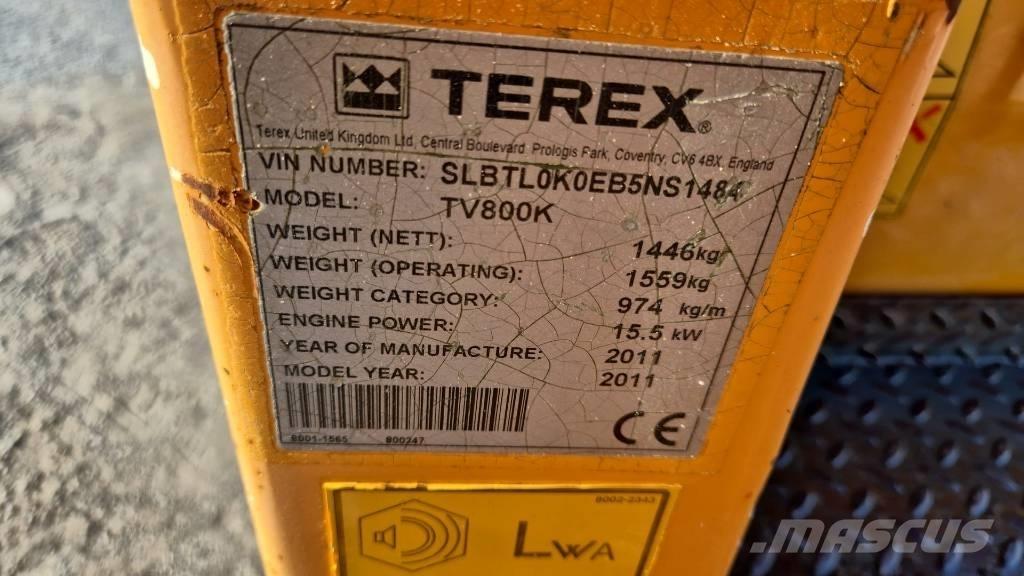 Terex TV 800 Tandemjyrät