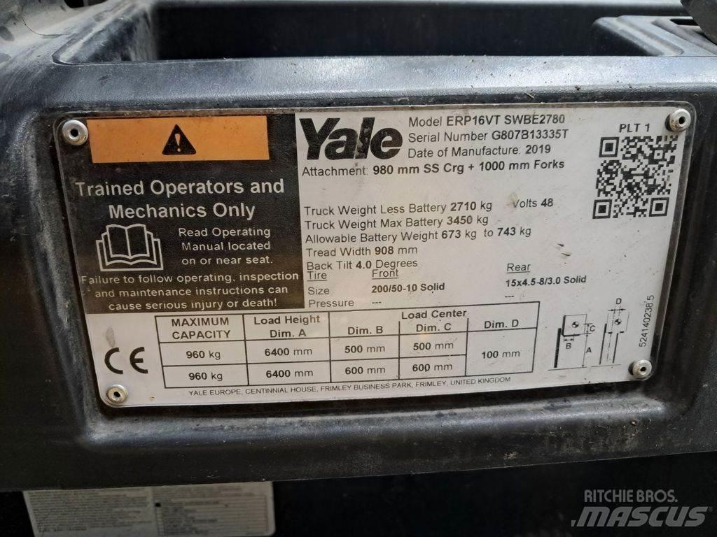 Yale ERP16VT Sähkötrukit