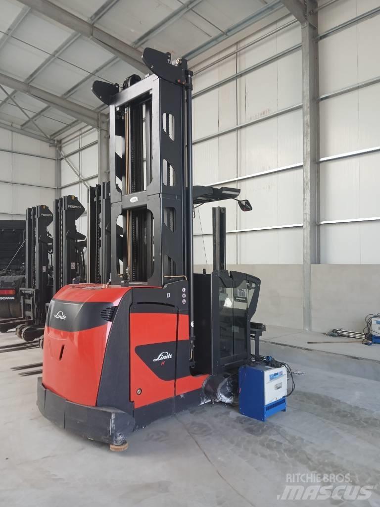 Linde K 10 Kapeakäytävätrukit