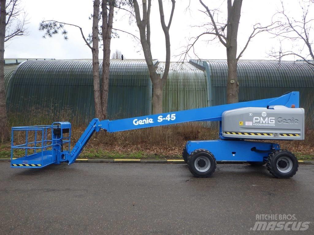 Genie S45 Teleskooppipuominostimet