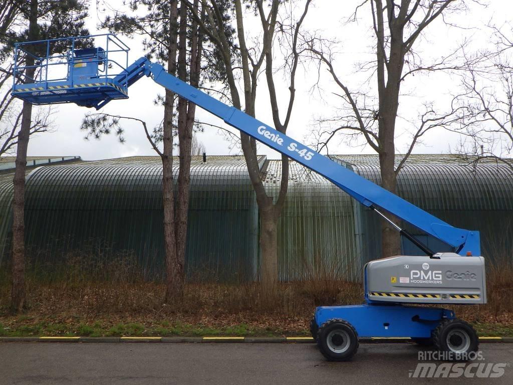 Genie S45 Teleskooppipuominostimet