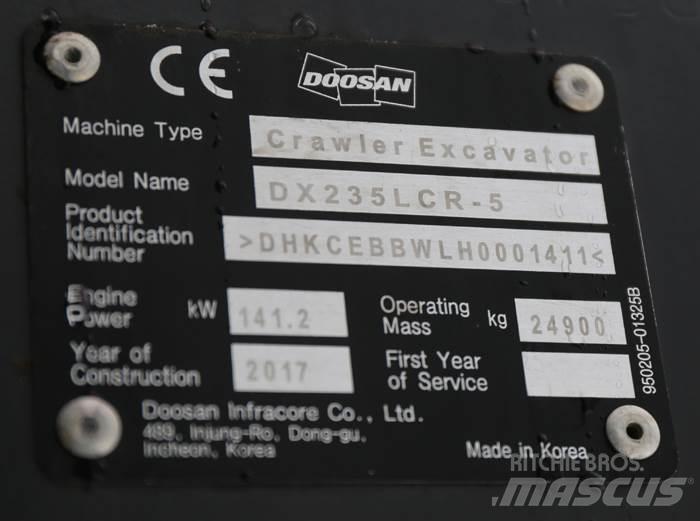 Doosan DX235LCR-5 Telakaivukoneet