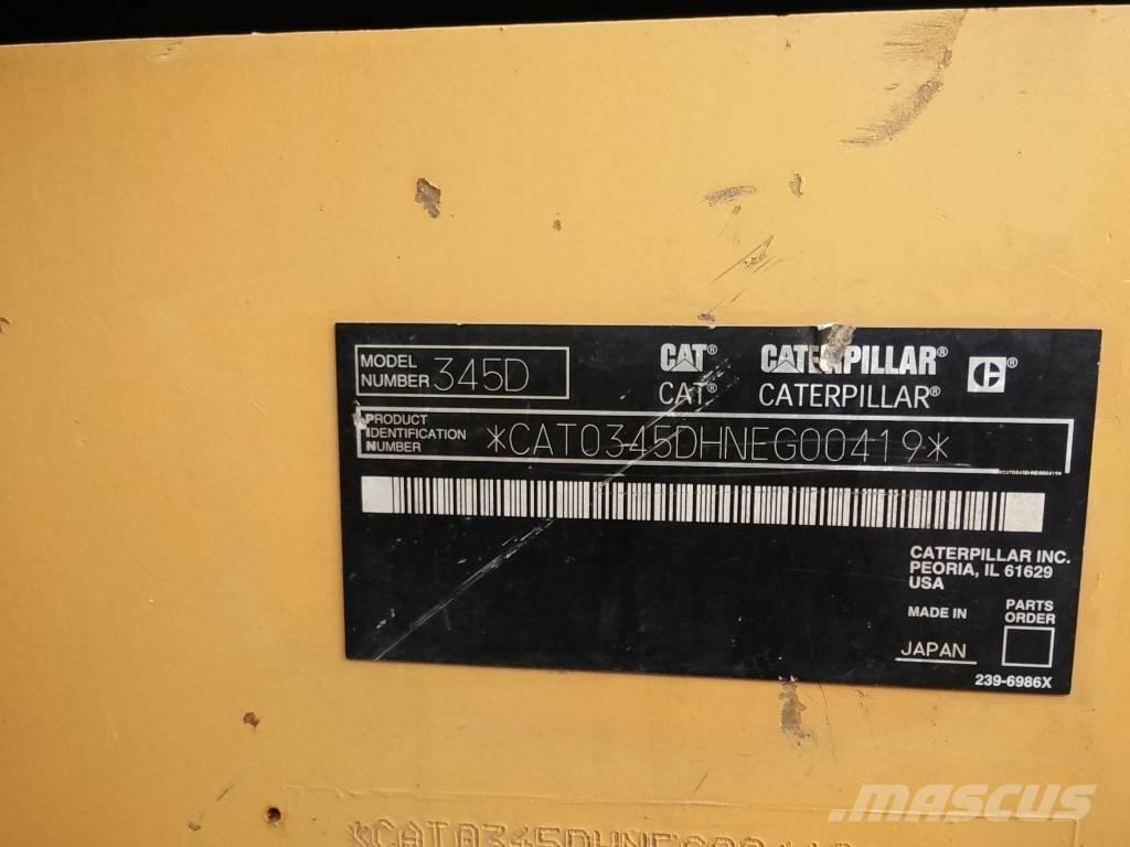 CAT 345 D L Telakaivukoneet