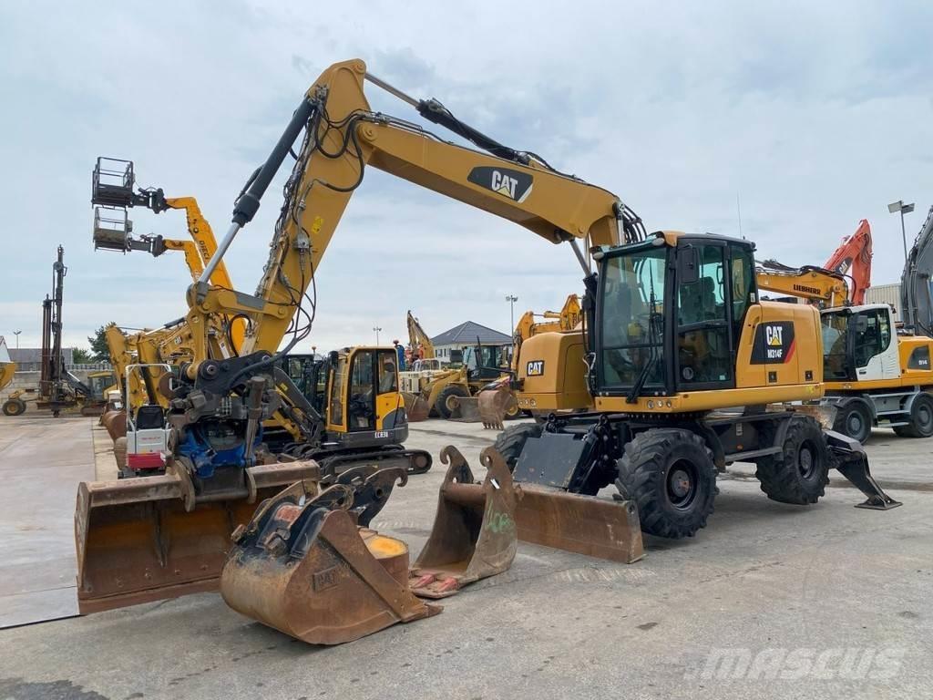 CAT M314F NVT Pyöräkaivukoneet