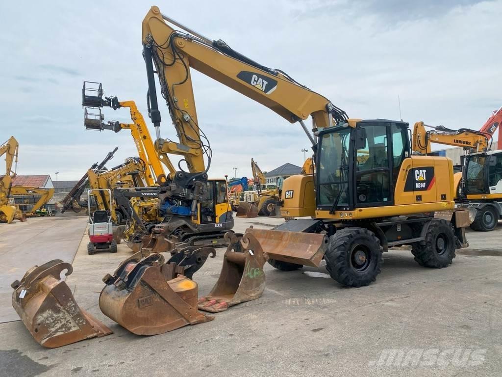 CAT M314F NVT Pyöräkaivukoneet