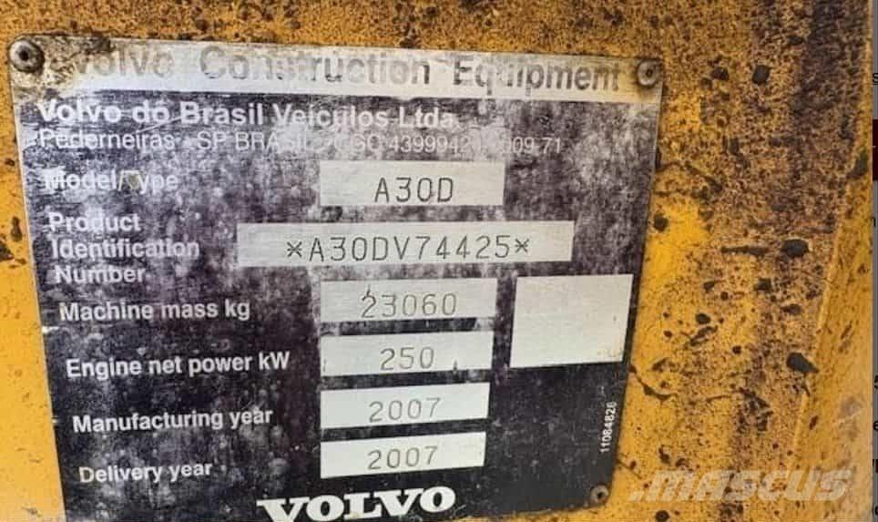 Volvo A 30 D Dumpperit