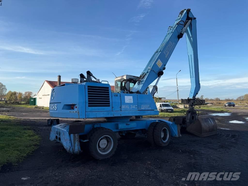 Terex Fuchs Mhl340 Jätteenkäsittelijät