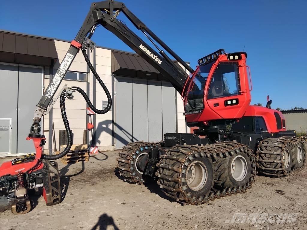 Komatsu 901XC Harvesterit