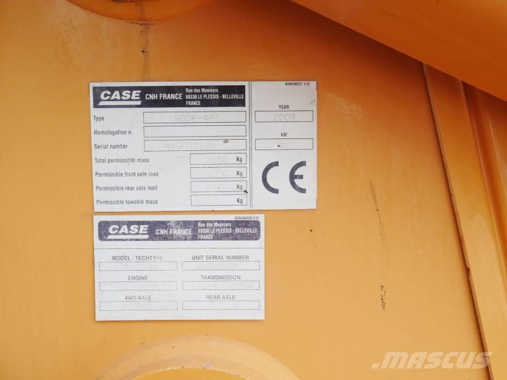 CASE 580 SR Kaivurikuormaajat