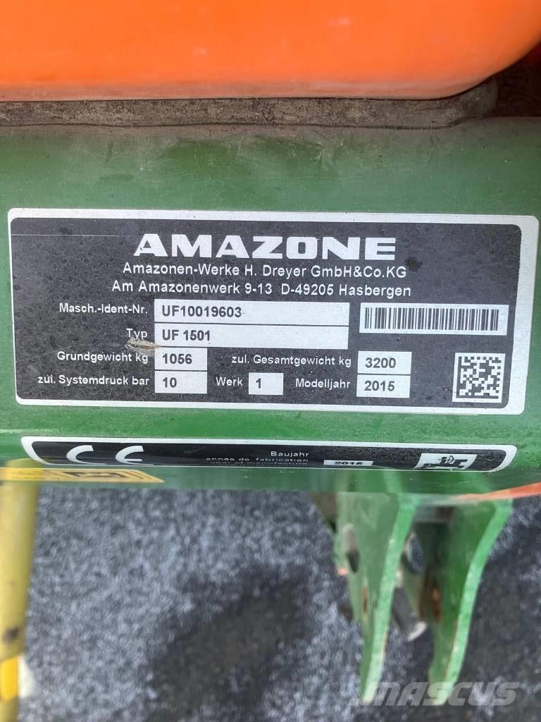 Amazone UF 1501 Nostolaite ruiskut