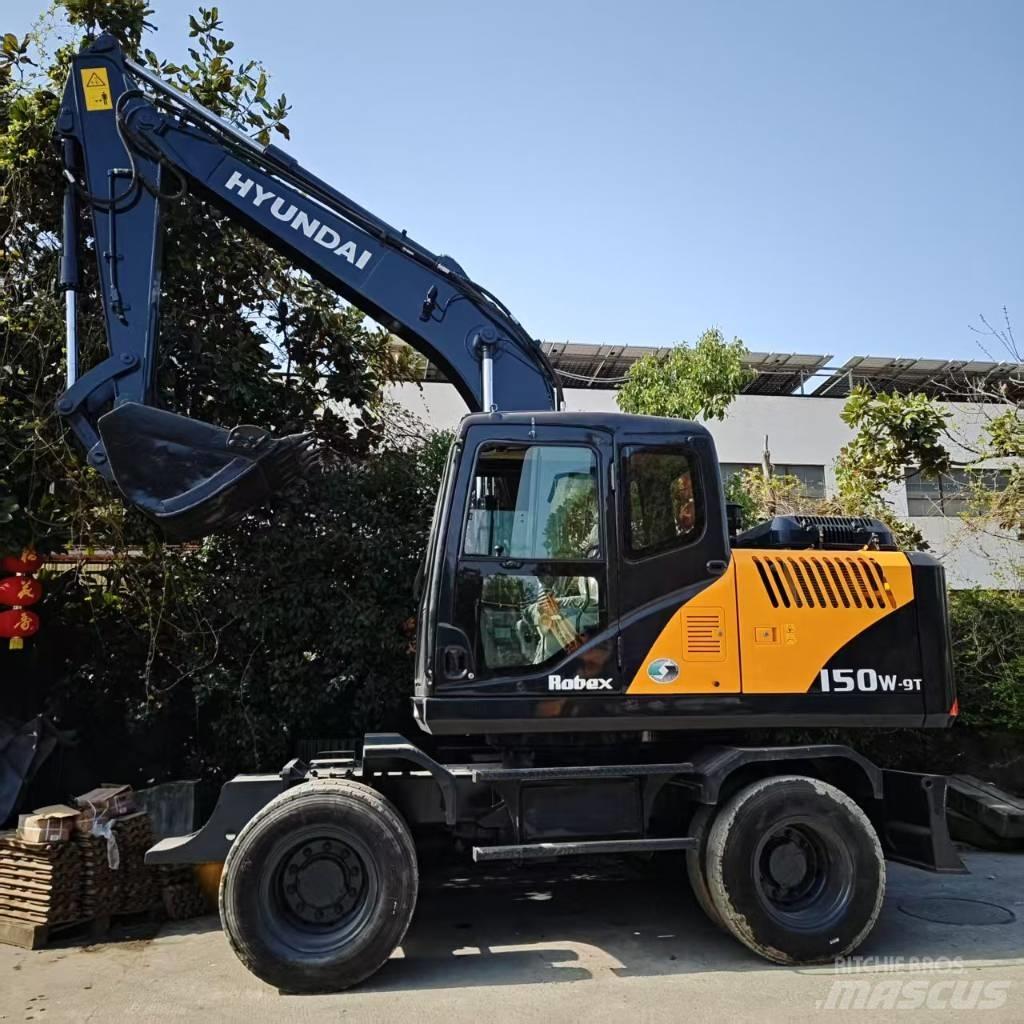 Hyundai r150w-9 Pyöräkaivukoneet