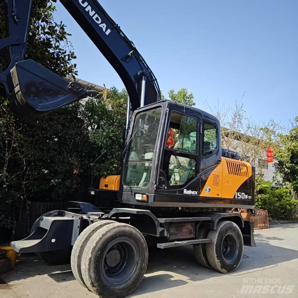 Hyundai r150w-9 Pyöräkaivukoneet