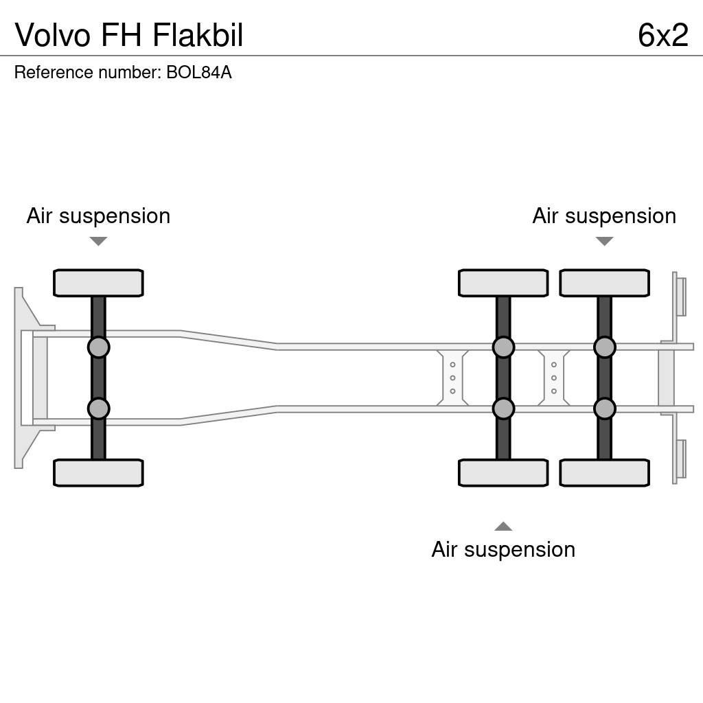 Volvo FH Flakbil Lava-kuorma-autot