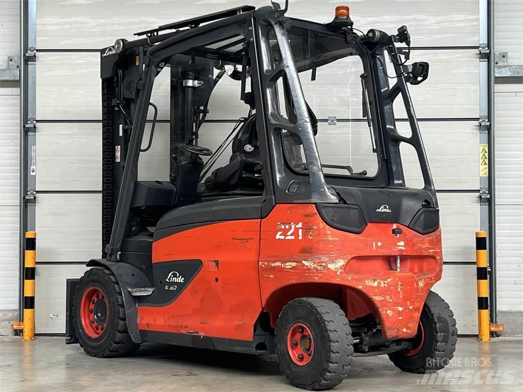 Linde E50HL-01 Sähkötrukit
