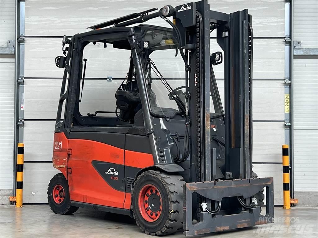 Linde E50HL-01 Sähkötrukit