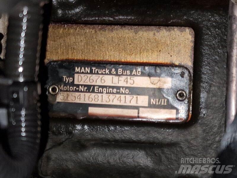 MAN D2676 LF45 Moottorit