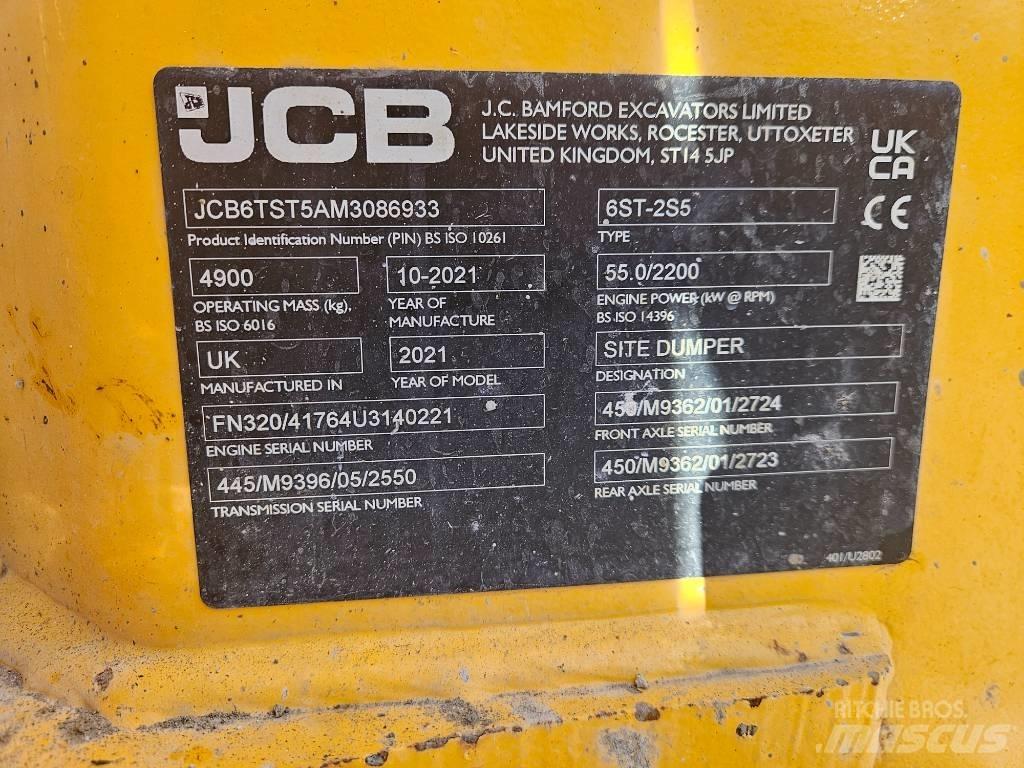 JCB 6ST-2S5 Dumpperit