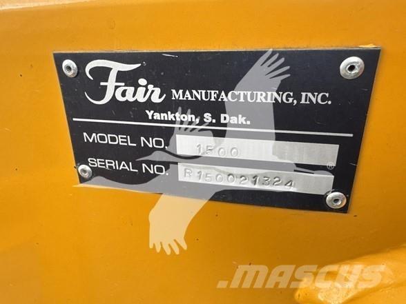 Fair MFG 1500 Pöyhimet ja haravat