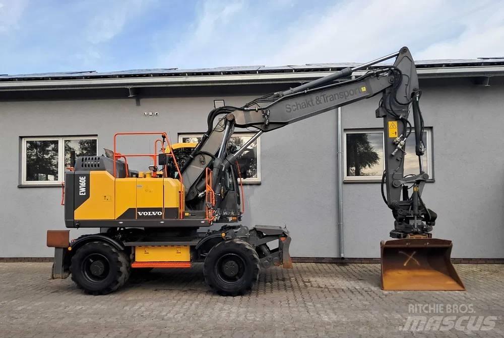 Volvo EW 160 E Pyöräkaivukoneet
